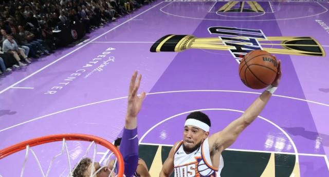 Kysports-70分先生变传球高手！布克进化更契合杜兰特